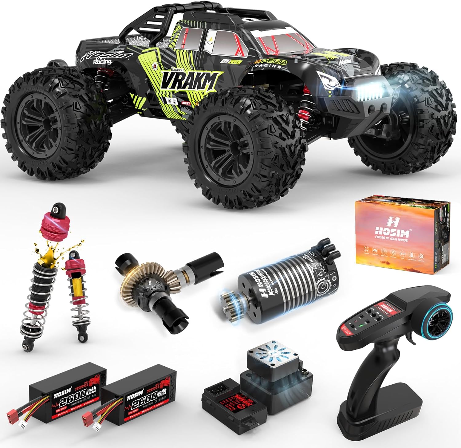 Erwachsenen-RC-Auto mit Bürste – Rc Hobby Grade Monster Truck Bewertung und Preis